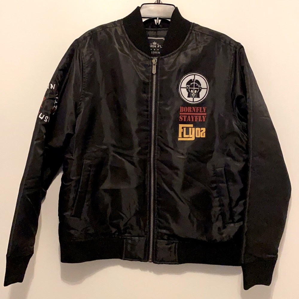 Born fly flight jacket
